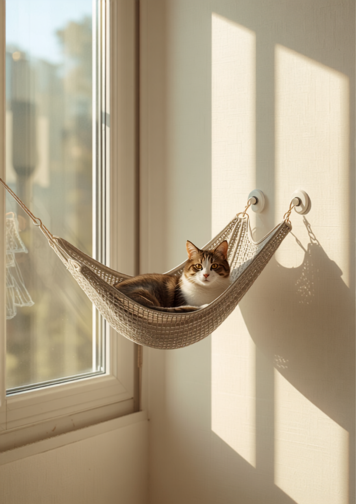 Sunny Seat Window Hammock - Loft & Whisker showcase image