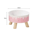 Anti-Overturn High-Foot Pet Bowl