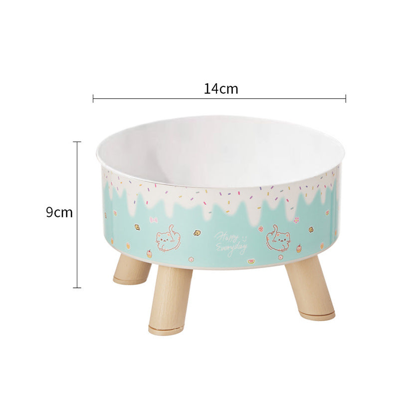 Anti-Overturn High-Foot Pet Bowl