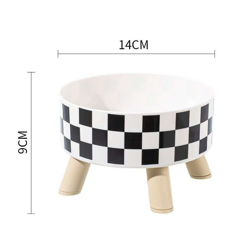 Anti-Overturn High-Foot Pet Bowl