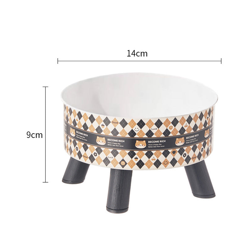 Anti-Overturn High-Foot Pet Bowl