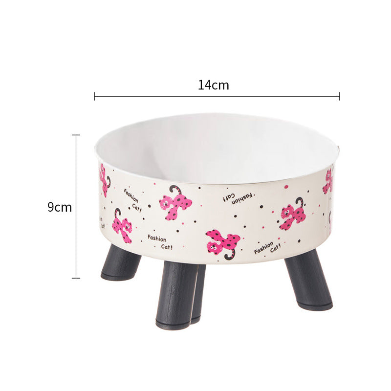 Anti-Overturn High-Foot Pet Bowl