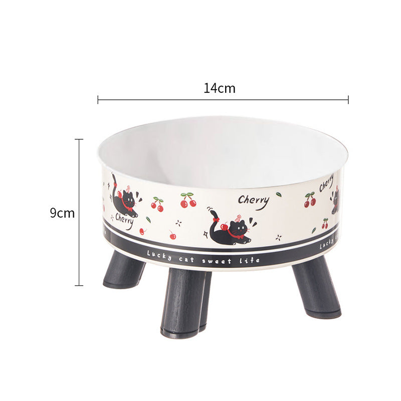 Anti-Overturn High-Foot Pet Bowl