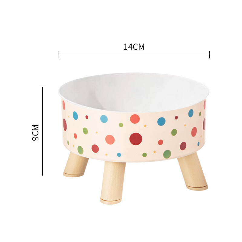 Anti-Overturn High-Foot Pet Bowl