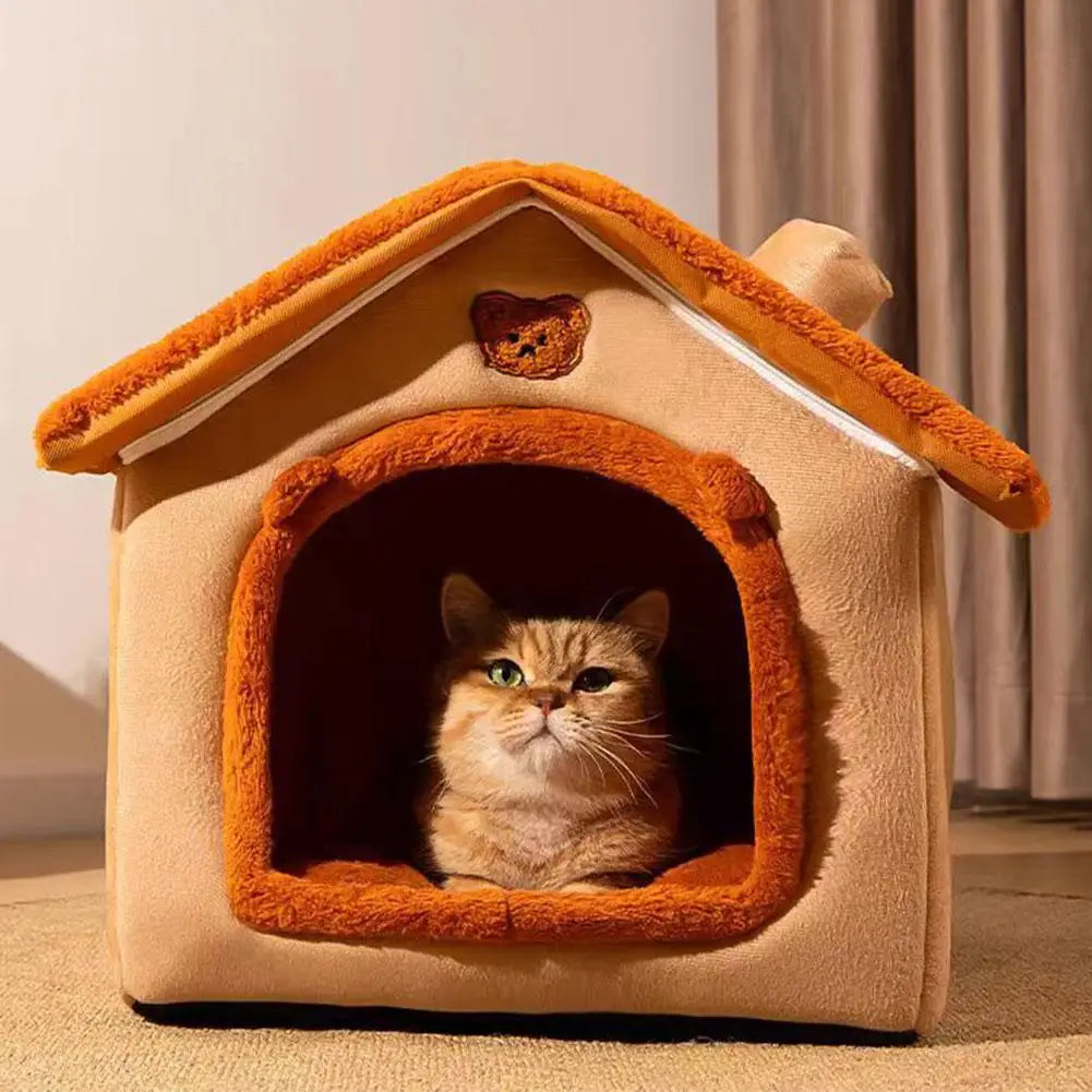 Plush Winter Pet House