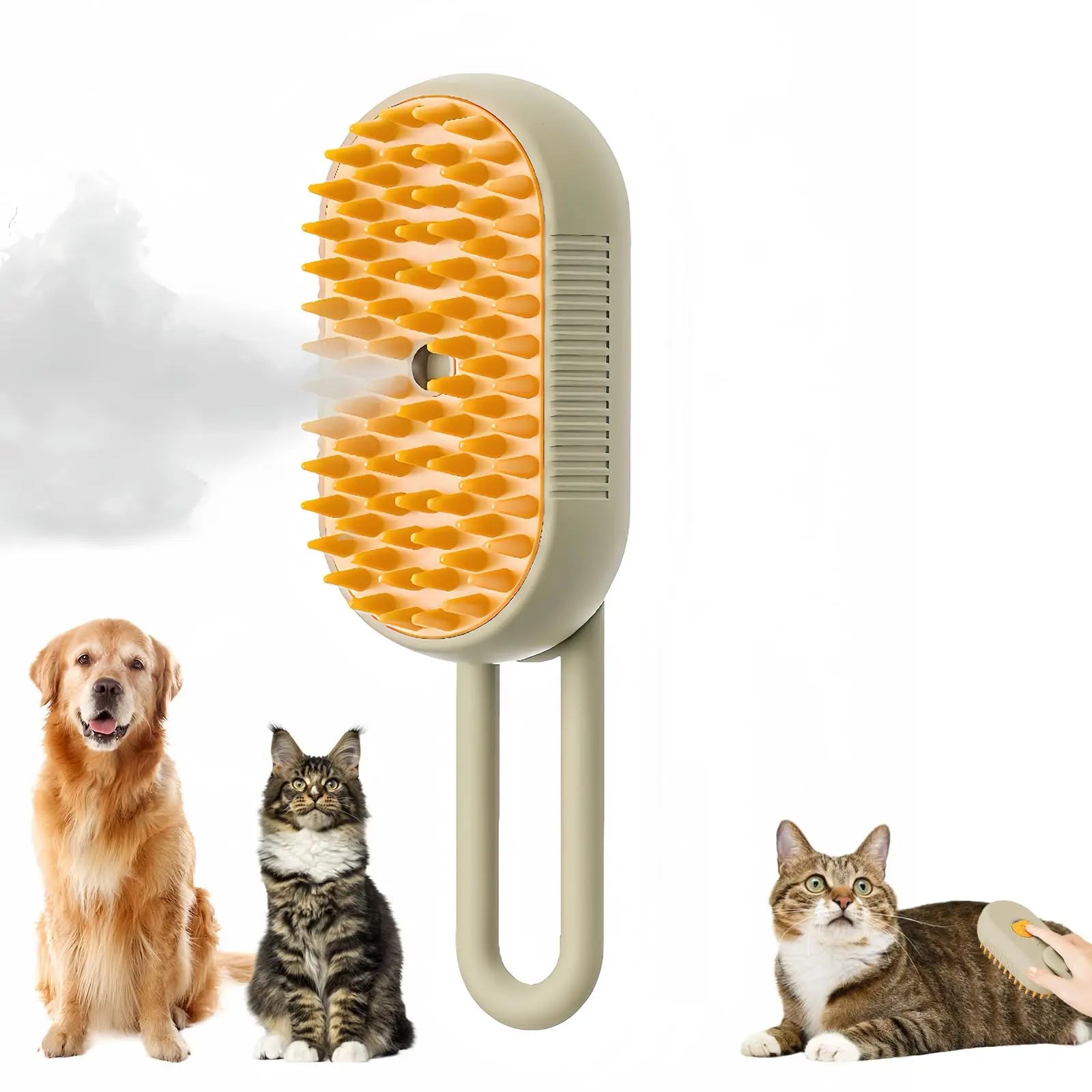 Steam Grooming Brush