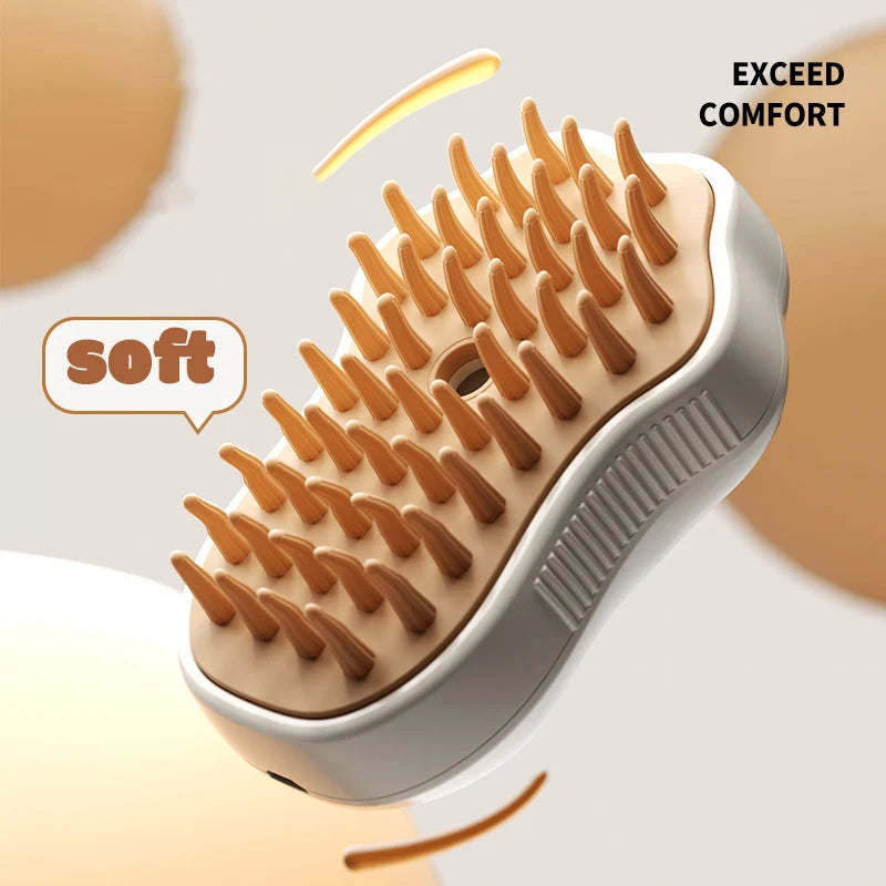 Steam Grooming Brush