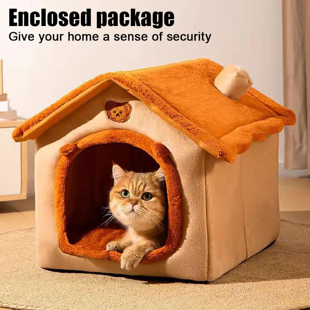 Plush Winter Pet House
