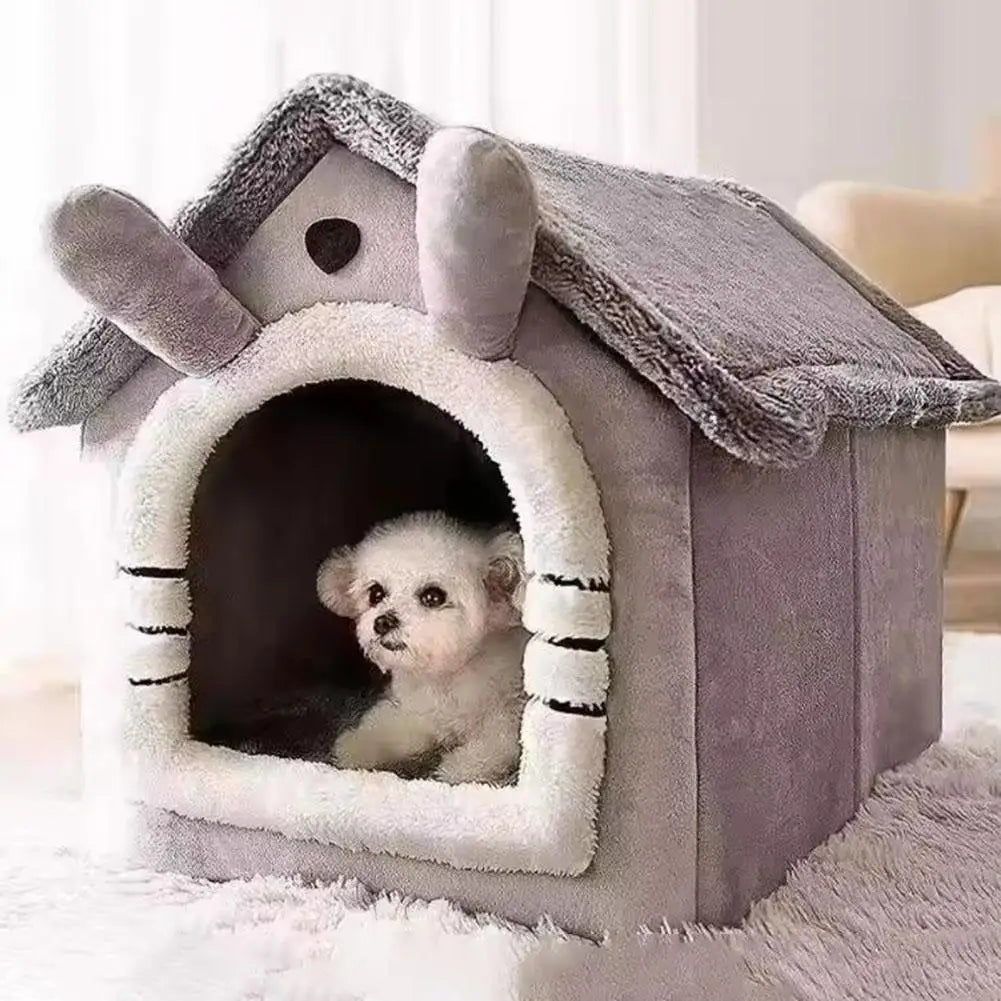 Plush Winter Pet House