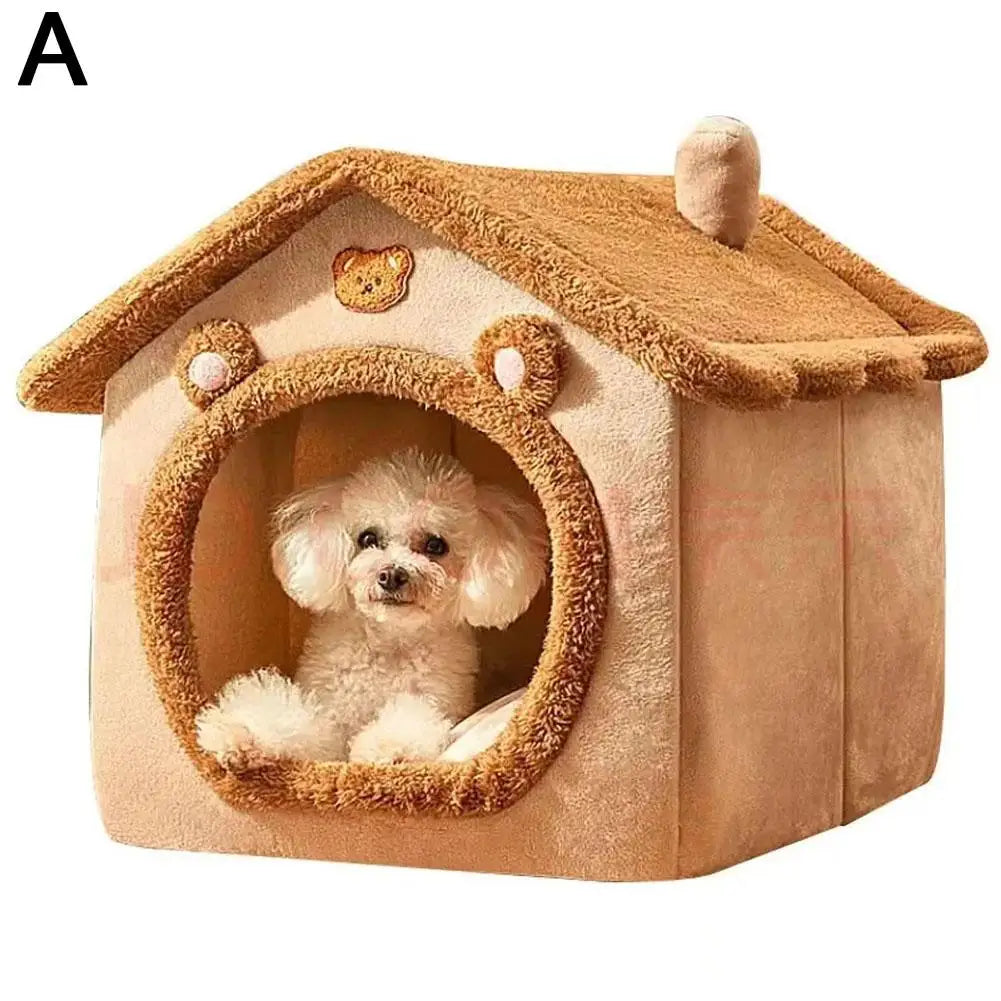Plush Winter Pet House