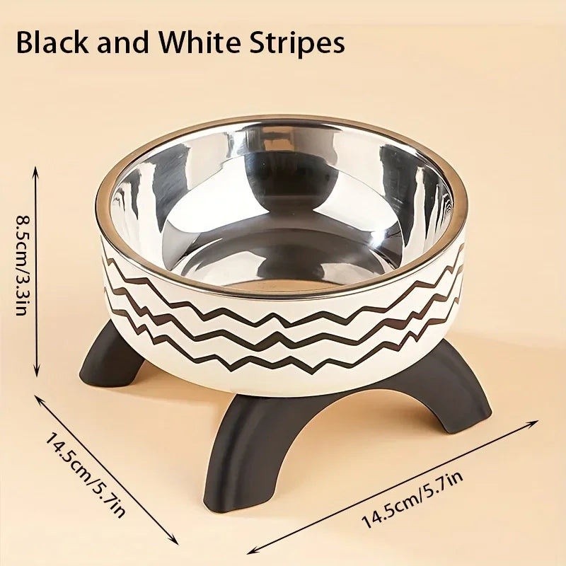 Anti-Tip Elevated Pet Bowl
