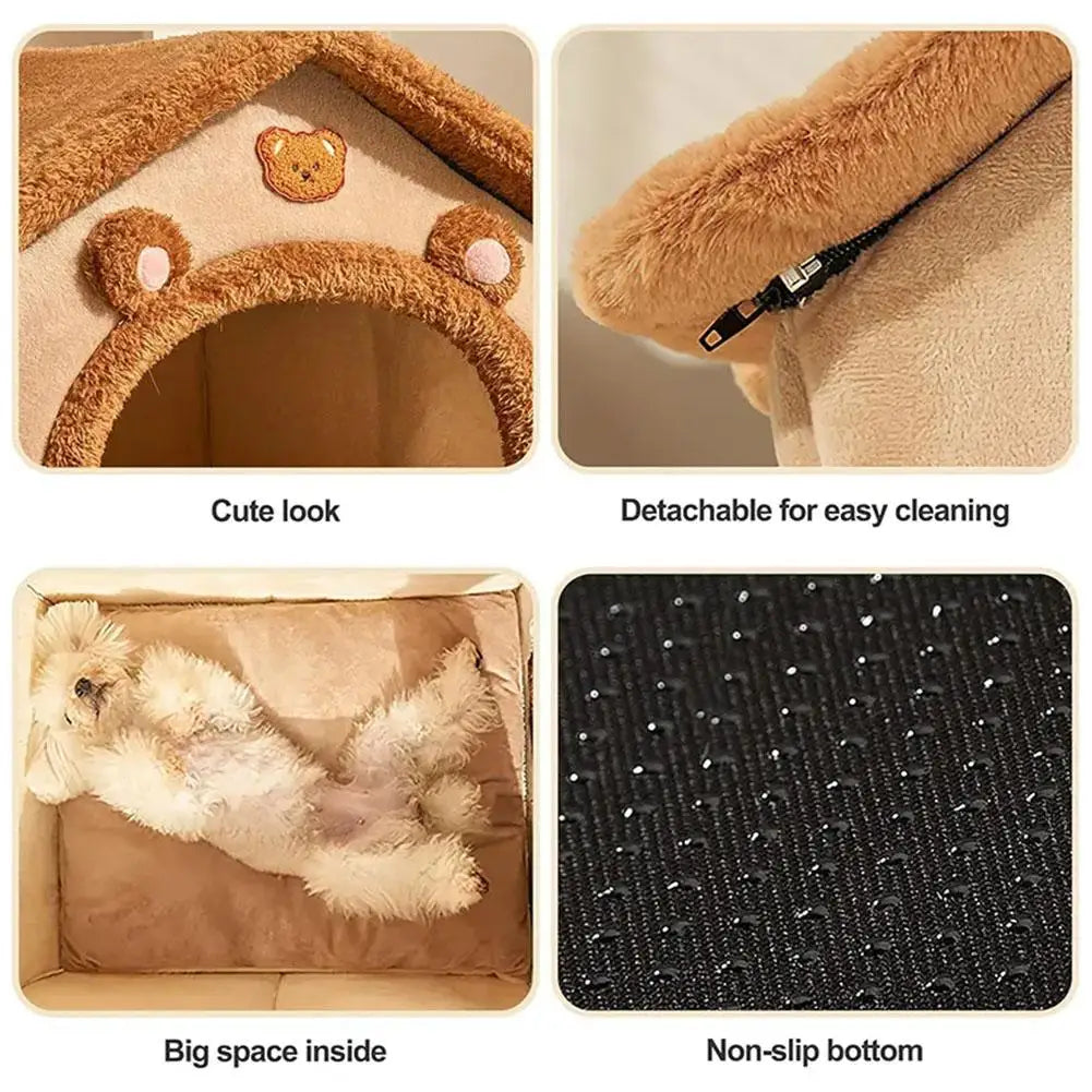 Plush Winter Pet House