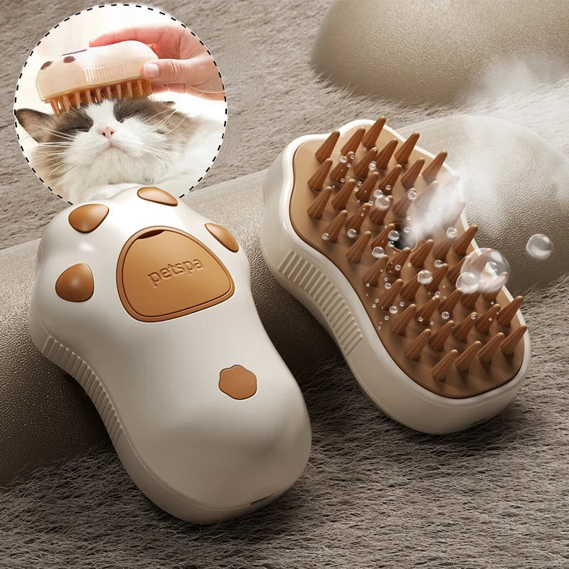 Steam Grooming Brush