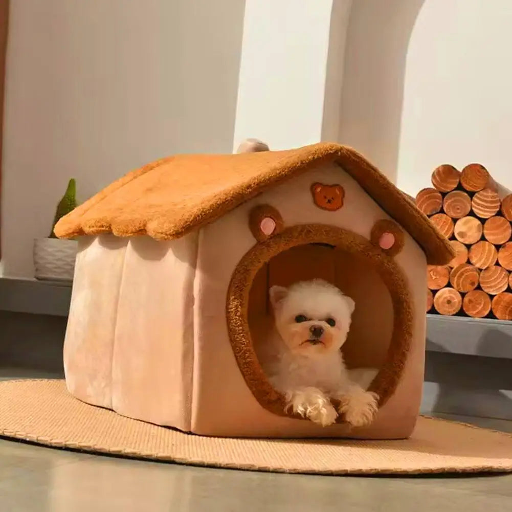 Plush Winter Pet House